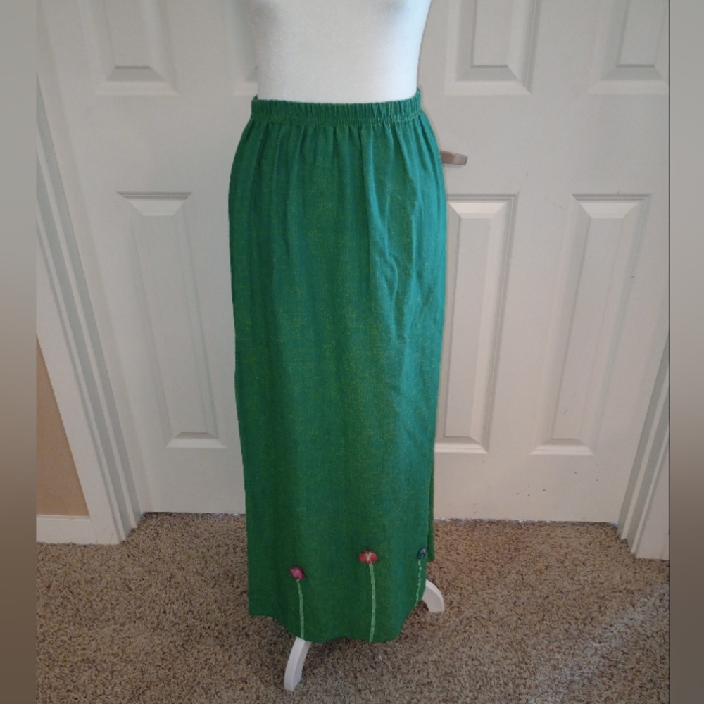 Boho maxi skirt/ Medium